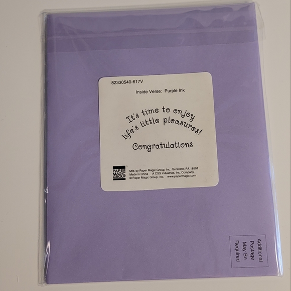 NEW BABY GREETING CARD - Picture 2 of 2